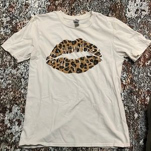 Cheetah Lips Shirt